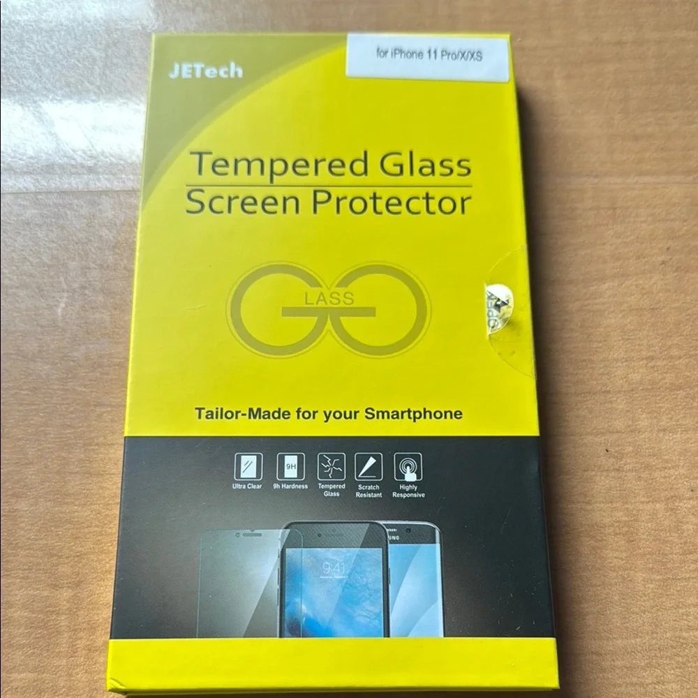 Tempered Glass Screen Protector for iPhone 11 Pro/XS/X